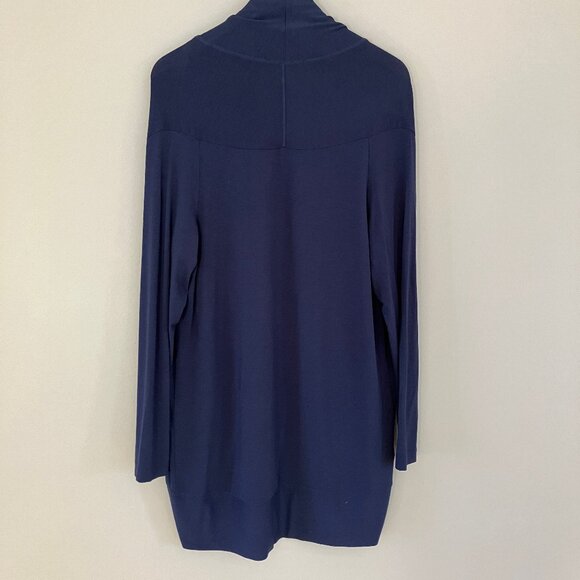 Tommy Bahama Deep Navy Long Open Front Cardigan Womens size S, NWOT - Picture 3 of 8